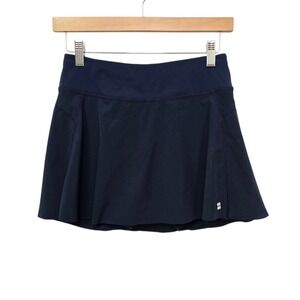 Sweaty Betty Swift Running Skort Navy Blue Athletic Tennis Skirt Womens Small